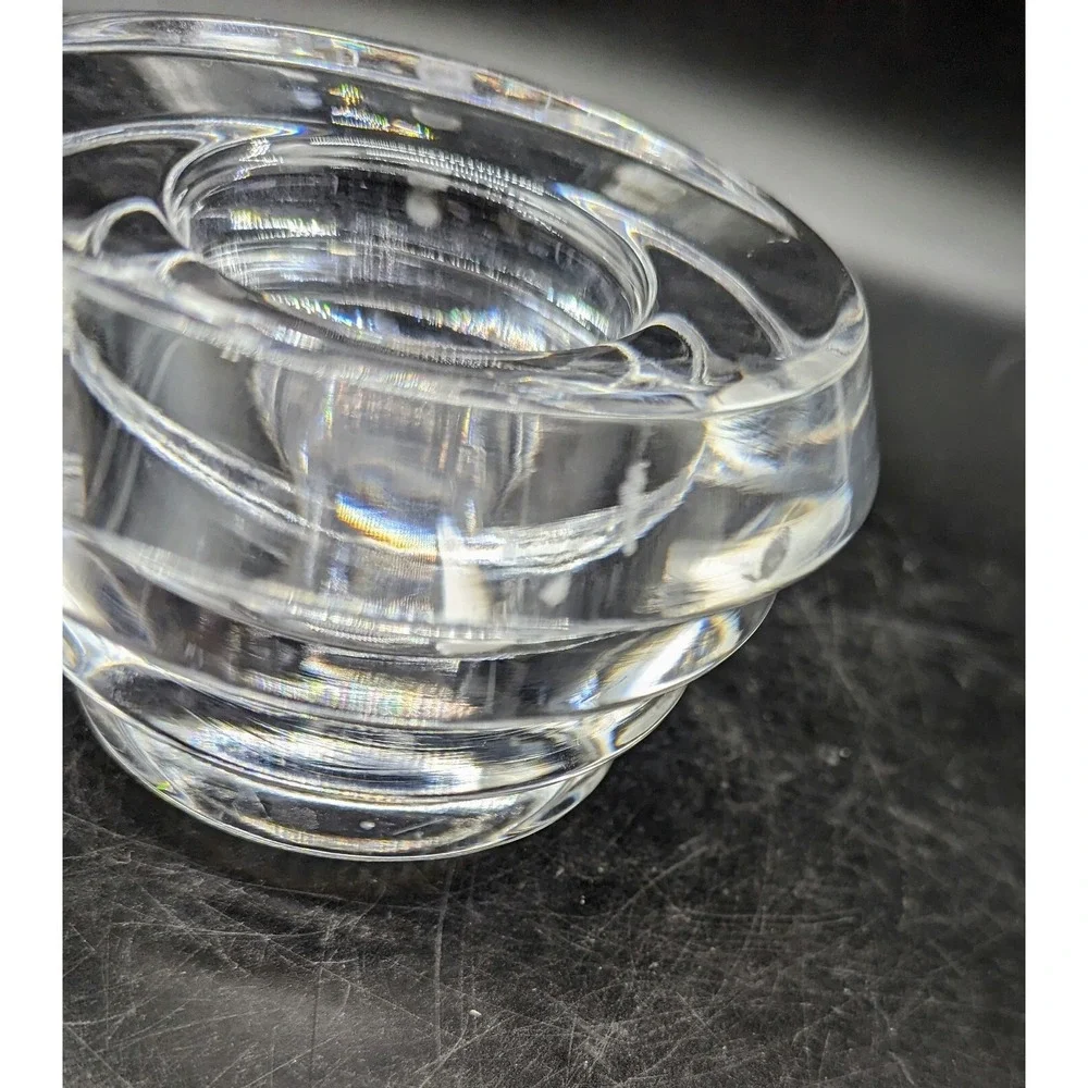Lenox Ovations Radiance Clear Glass Votive Candle Holder 3